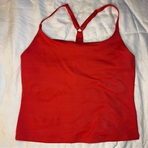 NWOT Outdoor Voices red TechSweat tank size M